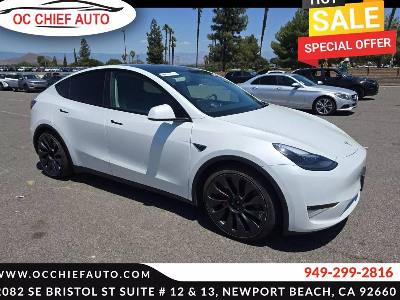 TESLA MODEL Y 2022 7SAYGDEF5NF406922 image
